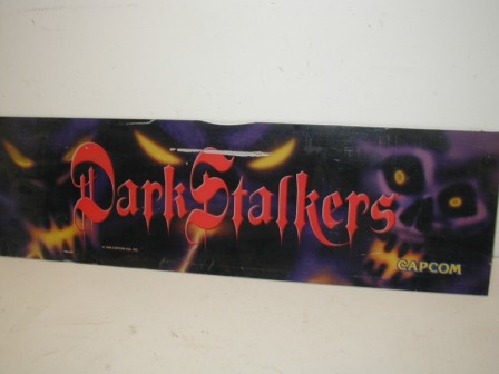 Dark Stalkers Marquee (Bare Area Worn Throught In Center Top) (A Little Paint Flaking)